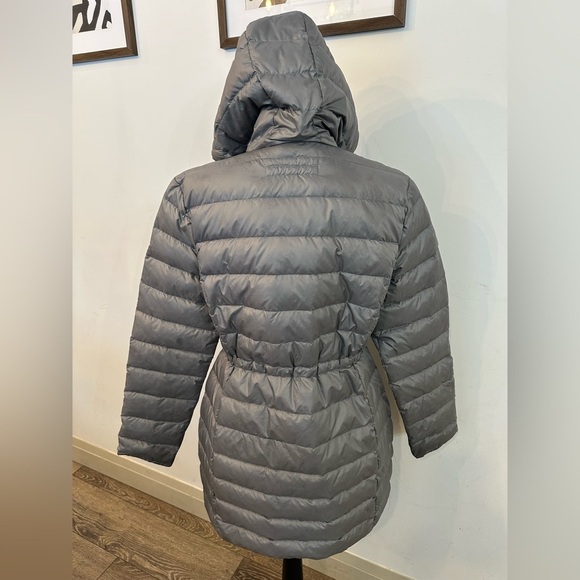 Kenneth Cole New York Puffer Jacket grey Down Filled SZ L - Picture 5 of 9